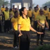 Polres Jembrana Gelar Olahraga Bersama dan Aksi Bersih Lingkungan Sambut Hari Bhayangkara ke-80