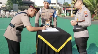 Polres Malang Rotasi Kapolsek Kalipare, Kapolres Tekankan Peningkatan Pelayanan