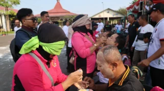 Polres Pasuruan Kota Gelar Olahraga dan Lomba Peringati Hari Bhayangkara ke-80