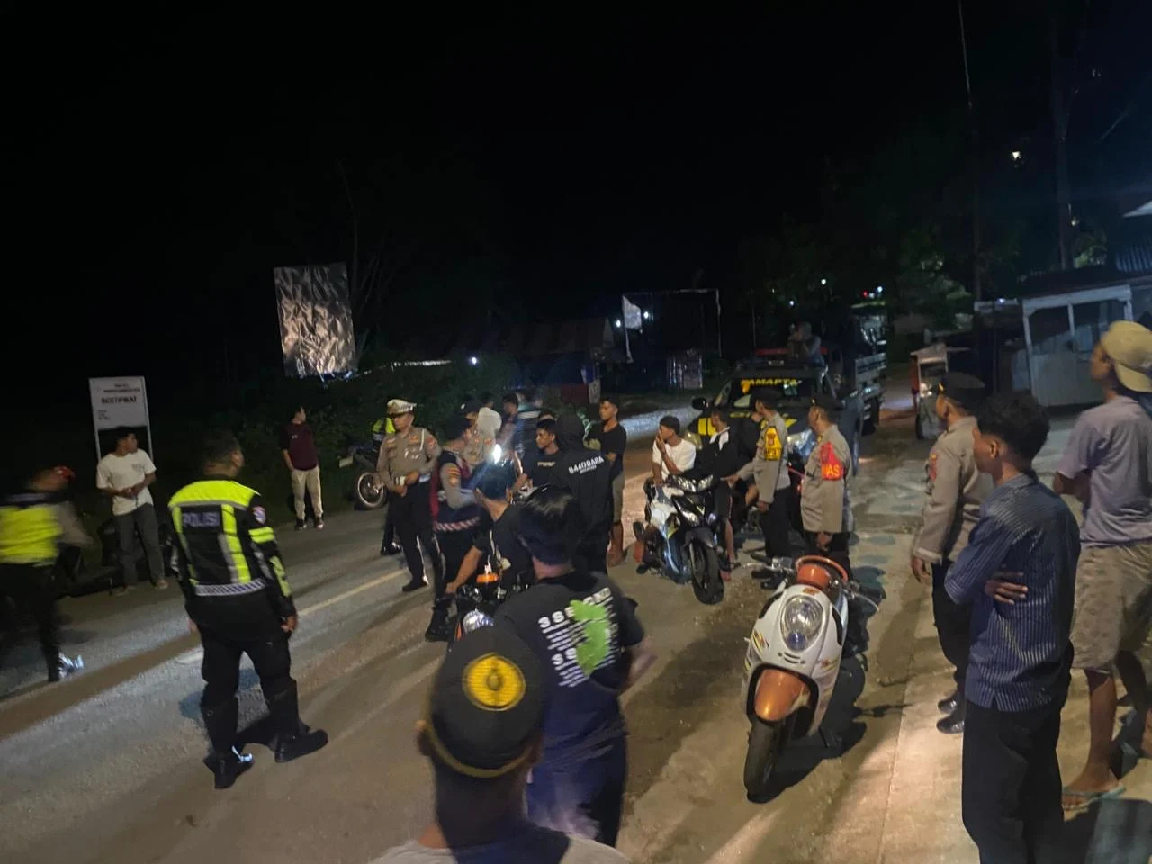 Polsek Kunir Intensifkan Patroli Malam Antisipasi 3C di Jalur Rawan Kriminalitas