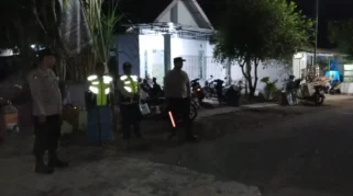 Polsek Rowokangkung Amankan Pengajian dan Santunan Anak Yatim di Lumajang
