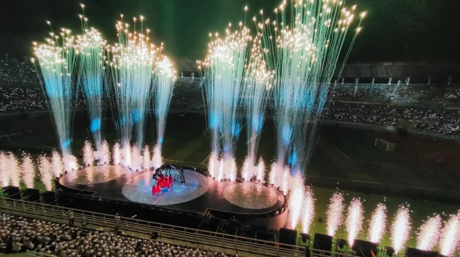 Potret Katy Perry Nyanyikan Wonder di Opening Ceremony Piala Dunia 2026 AS