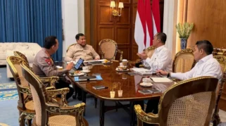 Prabowo Terima Laporan Kapolri soal Kamtibnas dan Kesiapan Hari Bhayangkara 2026