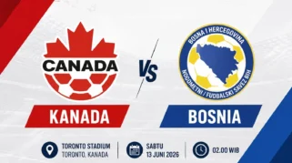 Prediksi dan Statistik Kanada vs Bosnia-Herzegovina: Tuan Rumah Bidik Sejarah di Piala Dunia 2026