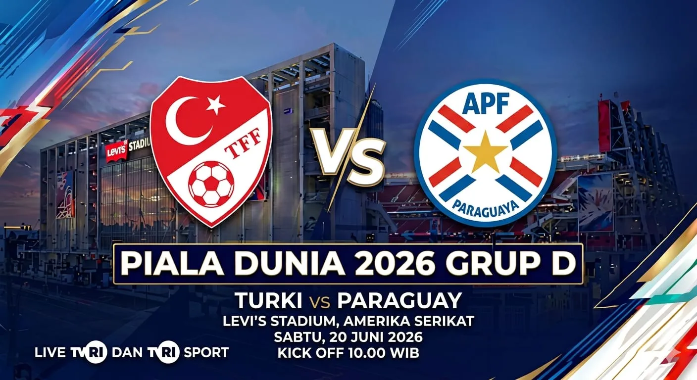 Prediksi dan Statistik Turki vs Paraguay: Laga Hidup Mati di Piala Dunia 2026