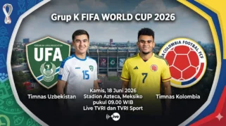 Prediksi dan Statistik Uzbekistan vs Kolombia: La Tricolor Ditantang Tim Debutan di Piala Dunia 2026