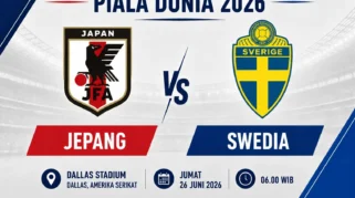 Prediksi Jepang vs Swedia: Samurai Biru di Atas Angin di Laga Penentu Piala Dunia 2026