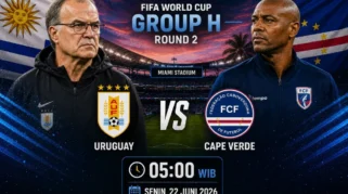Prediksi Uruguay vs Cape Verde: Ujian Pertahanan Blue Sharks di Piala Dunia 2026