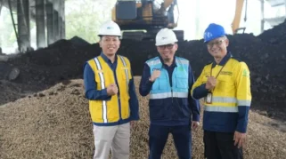 PTBA Sukses Uji Coba Cofiring Tahap II di PLTU Banko Barat, Tingkatkan Biomassa Jadi 5%