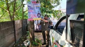 Puluhan Spanduk Ilegal di Jatiuwung Dibredel, Begini Aturan dan Dampaknya