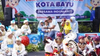 Ribuan Anak Semarakkan Hari Anak Nasional 2026 di Kota Batu