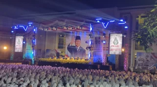 Ribuan Jamaah di Malang Gelar Istighosah dan Doa Kebangsaan untuk Indonesia