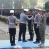 Ribuan Personel Gabungan Ikuti Apel Gelar Pasukan Pengamanan Kunker Ibu Wapres di Riau
