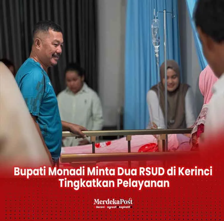RSUD Kerinci Resmi Dibangun Tahun 2026 dengan Nilai Rp137,5 Miliar, Bupati Monadi Beri Kado Bahagia untuk Pelayanan Kesehatan