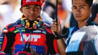 Saat Veda Kesusahan dan Gagal Start 10 Besar, Doa Legenda MotoGP Malaysia untuk Hakim Danish Mulai Terkabul