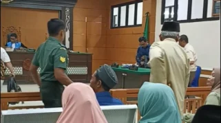 Sengketa Lahan dengan TNI, Warga Rancapinang Pandeglang Tunjukkan Bukti Pajak ke PTUN