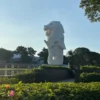 Serasa di Singapura: Patung Merlion Citraland Surabaya Jadi Spot Foto Favorit Warga
