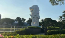 Serasa di Singapura: Patung Merlion Citraland Surabaya Jadi Spot Foto Favorit Warga