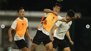 Shin Tae-yong Nonton Langsung Timnas Indonesia vs Mozambik di SUGBK, Cari Pemain buat Persija?