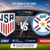 Superkomputer Opta Prediksi Duel Ketat AS vs Paraguay: Tuan Rumah Unggul Tipis