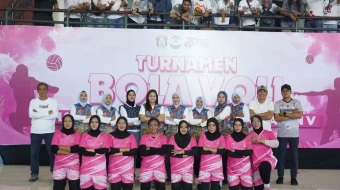 Tim Bhayangkari Kabupaten Kediri Juara 1 Bhayangkari Jatim Cup Rayon V