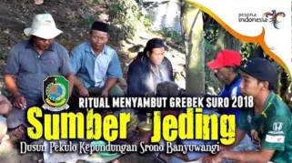Tradisi 1 Suro di Pekulo Banyuwangi: Air Sumber Jeding Disiram ke Jalan sebagai Simbol Tolak Bala