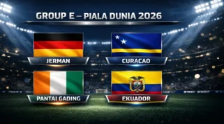 Update Klasemen Grup E Piala Dunia 2026: Jerman Puncaki, Pantai Gading Tempel Ketat