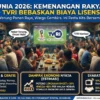 Wakapolri Ajak Nobar Gratis Piala Dunia 2026 Serentak di Seluruh Indonesia