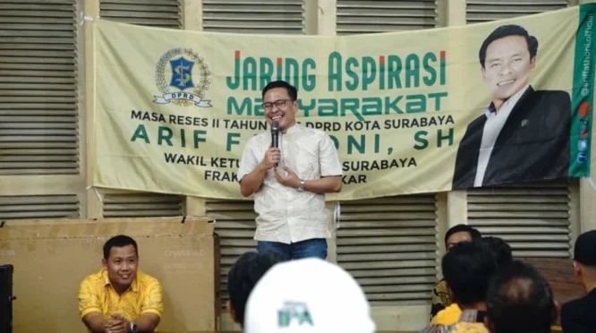 Wakil Ketua DPRD Surabaya Arif Fathoni: Reses Bukan Seremoni, Melainkan Kewajiban Konstitusional untuk Menyerap Aspirasi