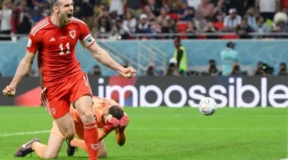 Wales Gagalkan Kemenangan Ghana dengan Gol Penyeimbang di Menit Akhir