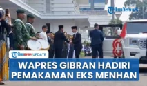 Wapres Gibran Rakabuming Raka Hadiri Persemayaman Eks Menteri Pertahanan Ryamizard Ryacudu