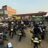 X Brotherhood dan QJ Riders Gelar Touring dan Bakti Sosial di Sukabumi