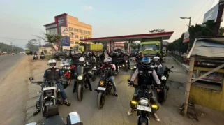 X Brotherhood dan QJ Riders Gelar Touring dan Bakti Sosial di Sukabumi