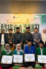 Yayasan Bismillah Djoyo Mulyo Beri Beasiswa untuk Kader Muda NU di Kota Kediri