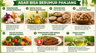 7 Makanan yang Bantu Perpanjang Umur, dari Bawang hingga Teh Hijau