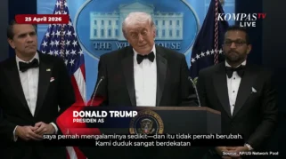 ABC dan NBC Tidak Menyiarkan Pidato Trump, Hanya di Platform Streaming