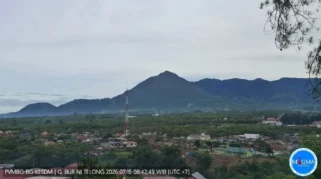Aktivitas Gunung Bur Ni Telong Level II Waspada, Masyarakat Diminta Jaga Jarak
