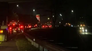 Arah Puncak Ditutup, Ribuan Kendaraan Tertahan di Perempatan Ciawi-Sukabumi