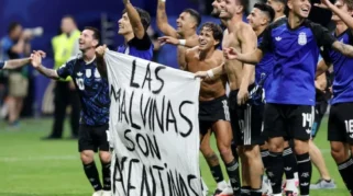 Argentina Terancam Sanksi FIFA Usai Kibarkan Spanduk Falklands
