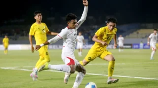Babak Pertama Timnas U17 Indonesia vs Malaysia Berakhir Imbang 0-0, Chico Jericho Gagal Manfaatkan Peluang