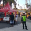 Babinsa Negari Kawal Puncak Karya Pura Kapat: Sinergi TNI-Polri-Pecalang Jaga Kelancaran Upacara