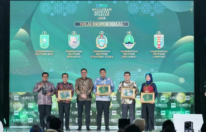 Bengkulu Raih Dua Penghargaan Nasional Adinata Syariah 2026