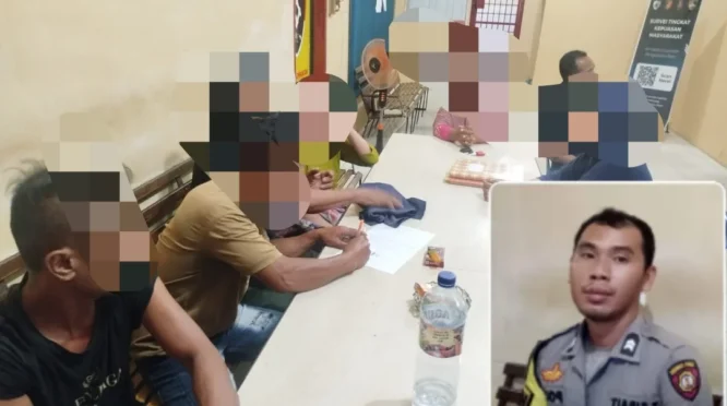 Bhabinkamtibmas Mediasi Warga Berselisih Paham di Tanjungbalai