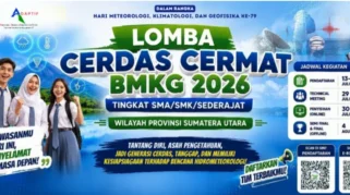 BMKG Buka Lomba Cerdas Cermat 2026 untuk Pelajar Sumut