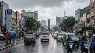 BMKG: Sejumlah Wilayah Lampung Berpotensi Hujan Sedang hingga Lebat pada 6 Juli 2026