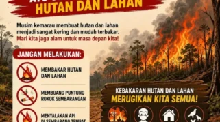 BPBD Bener Meriah Imbau Masyarakat Cegah Kebakaran Hutan dan Lahan saat Musim Kemarau
