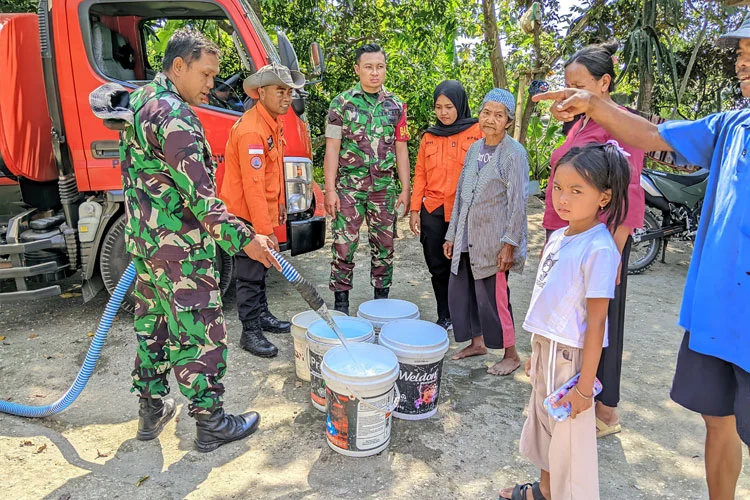 BPBD Bondowoso air bersih