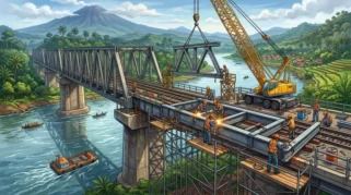 BPBD Sampang Alokasikan Rp1,6 Miliar untuk Bangun Jembatan Ambruk di Desa Karang Penang Oloh