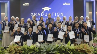 BRI Lepas Puluhan Lulusan Bright Scholarship Batch 8