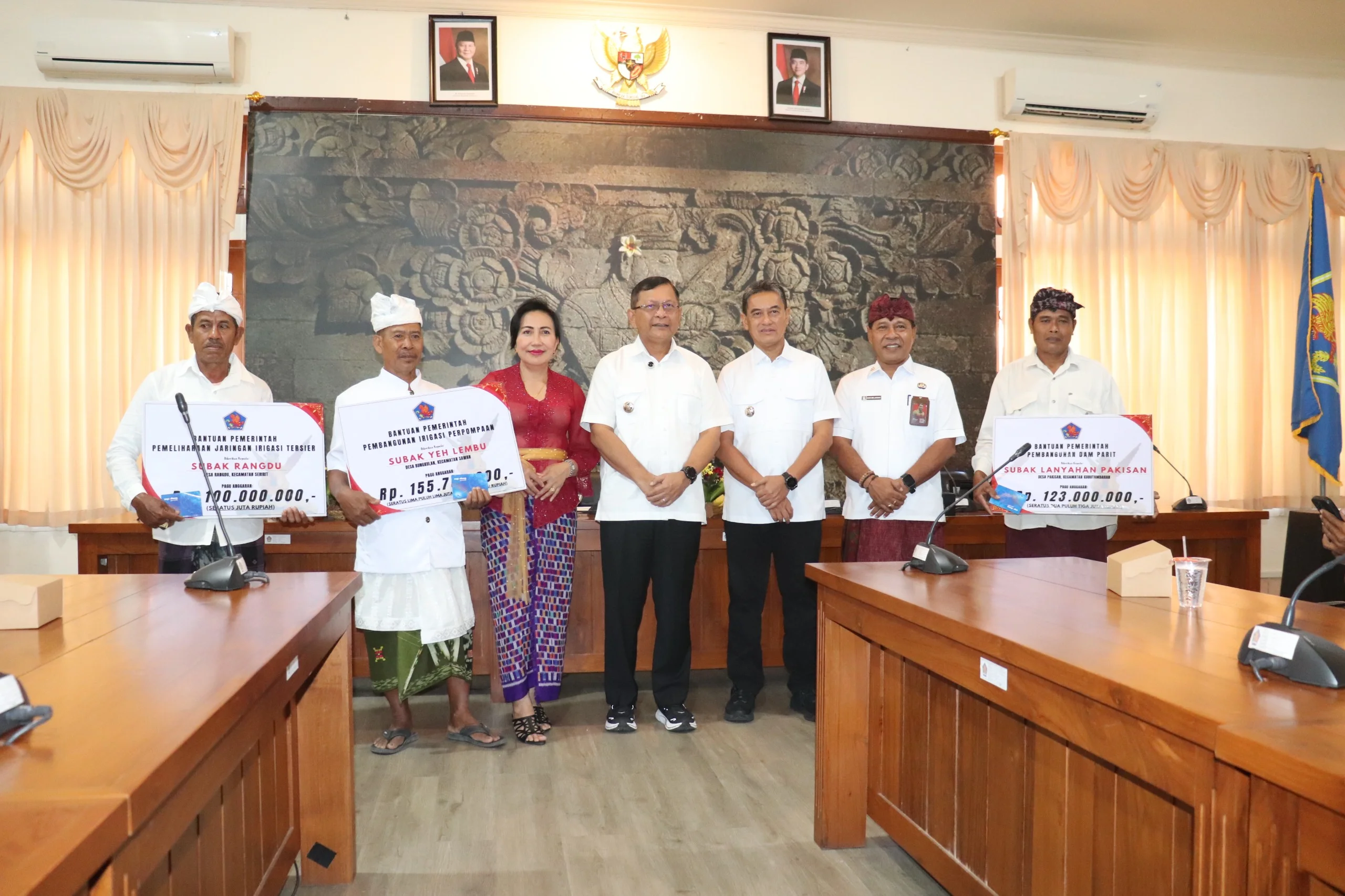 Buleleng Salurkan Bantuan Rp3,6 Miliar untuk 30 Subak, Perkuat Ketahanan Pangan